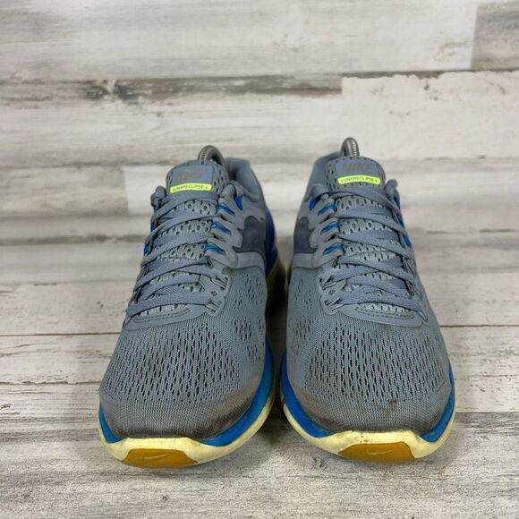 Nike Women's Lunar Eclipse 4 Grey Blue Trail 629683-004‎ Running Shoes Size 9 - Picture 4 of 8